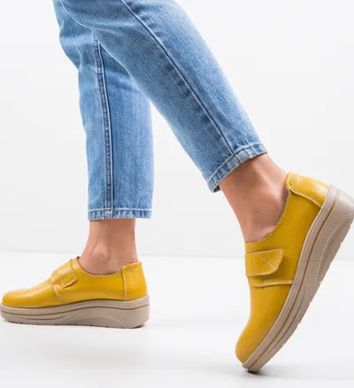 Pantofi Sport Onionte Galbeni