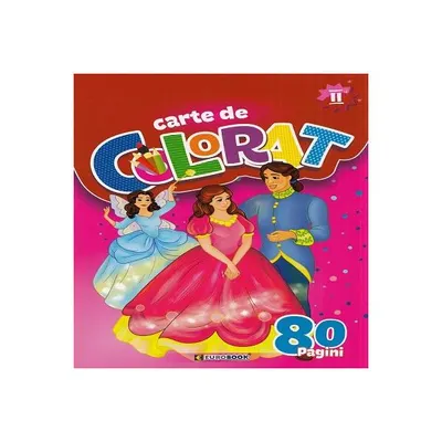 Carte de colorat 80 pentru fetițe (vol. 2) - Paperback