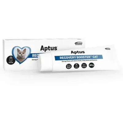 APTUS Recovery Booster, supliment convalescență pisici, pastă orală APTUS Recovery Booster, supliment convalescență pisici, tub, 60g pastă orală