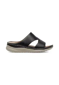 Slapi dama - 590559 - Piele ecologica - Negru -