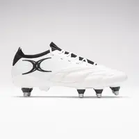 Ghete de rugby Gilbert Icon Players 2.0 8S Alb și negru