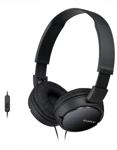 Căști cu microfon Sony MDR-ZX110AP - negre