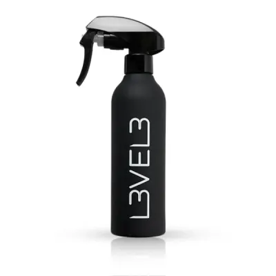Pulverizator - L3VEL3 - frizerie - plastic cauciucat - Negru