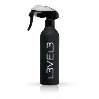 Pulverizator - L3VEL3 - frizerie - plastic cauciucat - Negru