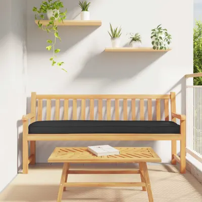 vidaXL Perna pentru palet Negru 200 x 40 x 8 cm Material Oxford