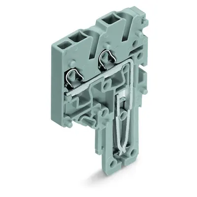 End module for 2-conductor female connector; 1.5 mm²; 1-pole; 1,50 mm²; gray