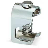 Shield clamp; diameter of compatible conductor; 1.5 mm to 6.5 mm; H max. 40 mm; 10 mm wide