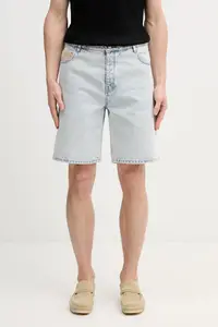 Drôle de Monsieur pantaloni scurți pentru bărbați din denim