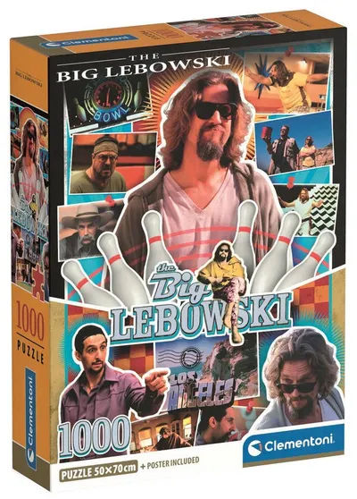 Puzzle Clementoni - 1000 piese - The Big Lebowski