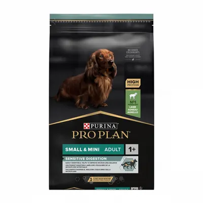 Hrana uscata pentru caini Pro Plan Small Mini Adult Sensitive Digestion cu miel 7 kg