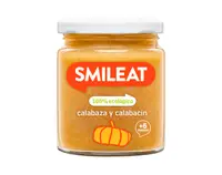 Piure de legume cu dovleac, dovlecel si ulei de masline Bio +6 luni, 230g, Smileat