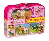 Puzzle Schmidt 4 în 1 - Cai