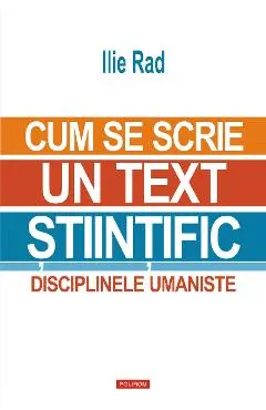 eBook Cum se scrie un text stiintific disciplinele umaniste