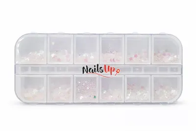 Decor Unghii NailsUp Mix Set Nail Art Holografic