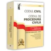 Codul civil si Codul de procedura civila: 2026. Editie tiparita pe hartie alba
