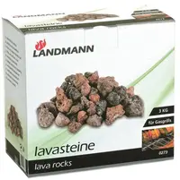 Pietre de lavă pentru grătar pe gaz Landmann - 0273, 3 kg