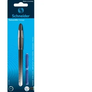 Roller Schneider Voyage + 2 rezerve/blister, negru 2025-2026