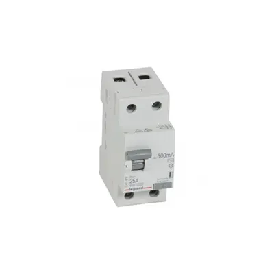 Intrerupator diferential RCD RX³ - 2P 230 V~ - 25 A - 300 mA - tip AC