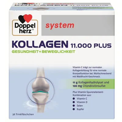 Kollagen 11000 Plus, 36 flacoane unidoza, Doppelherz