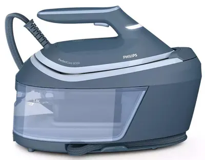 Stație de călcat cu abur Philips - PSG6042/20, 2400W, 130 g/min, gri