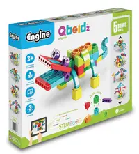 5 în 1 Engino Qboidz - Aligator