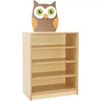 Dulap aplicatie Bufnita pentru Cutii depozitare textile