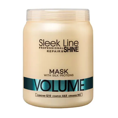 Masca pentru par lipsit de volum, 1000ml, Sleek Line