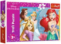 Puzzle pentru copii Trefl de la 30 piese -zi frumoasa pentru printese