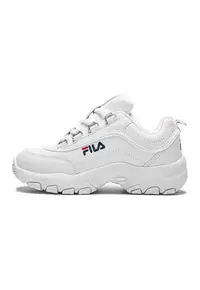 Pantofi sport masivi din piele ecologica Strada - Rosu/Alb/Bleumarin