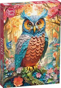 Puzzle Cherry Pazzi din 1000 piese - Bufniță