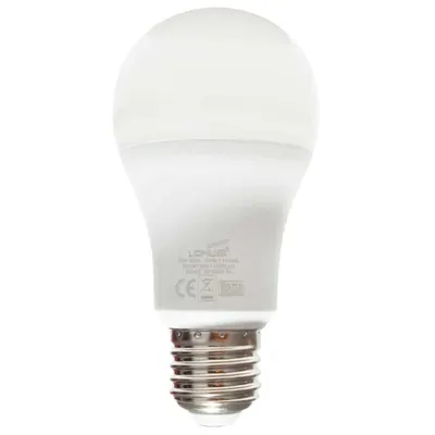 Bec LED LOHUIS, forma A60, E27, 15W, 25000 ore, lumina rece