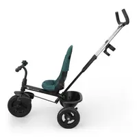 Tricicleta pentru copii KinderKraft Aston 2 Plus Green, rotatie 360, maner reglabil, greutate admisa 25 kg