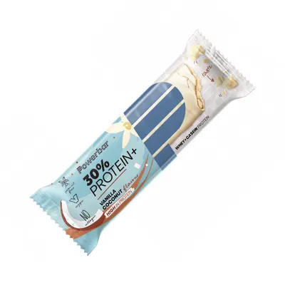 Baton proteic Protein+ 30%, aroma vanilie cocos - 55g