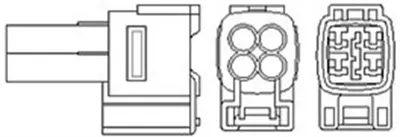 Sonda Lambda (numar de Fire 4, 500mm) Fiat Sedici; Subaru Justy Iii; Suzuki Ignis I, Ignis Ii, Liana, Swift Iii, Swift Iv, Sx4, Wagon R+ 1.3 1.5 1.6 Dupa 2000