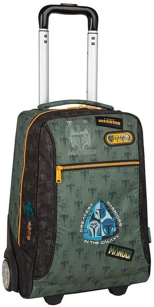 Ghiozdan școlar cu roți Cool Pack Compact - The Mandalorian, 36 l