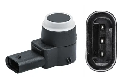 Senzor parcare fata , grunduit potrivit MERCEDES A-KLASA W169, B-KLASA W245, C-KLASA W204, CL C216, CLS C218, E-KLASA COUPE C207, E-KLASA W212, GLE W166 09.04
