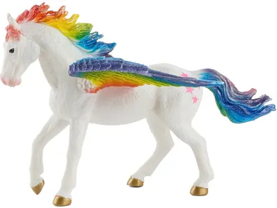Figurina Mojo Fantasy&Figurines - Pegas Rainbow