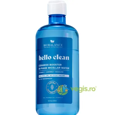 Apa Micelara Bifazica cu Vitamina C + Musetel + Squalane Ceramide Booster 500ml