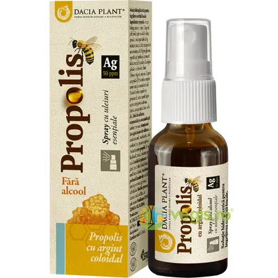 Propolis cu Argint Coloidal fara Alcool Spray 20ml