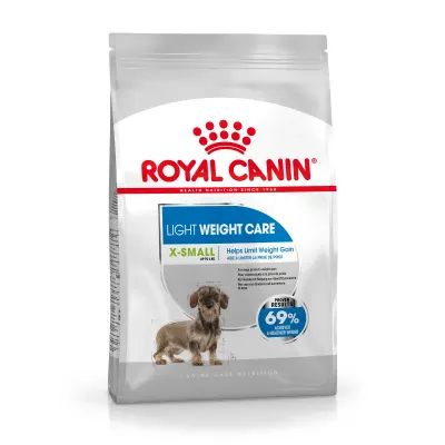 ROYAL CANIN X-Small Light Weight Care Adult hrana uscata caine, limitarea greutatii, 1.5 kg