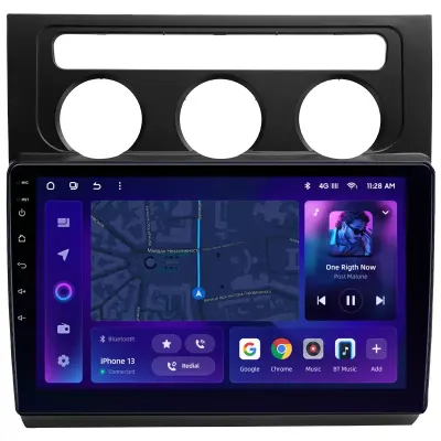 Navigatie Auto MOSS M2 Volkswagen Touran 1 2003-2010 4+32GB 10" IPS Octa-core 1.6Ghz, Android 4G Bluetooth 5.1 DSP