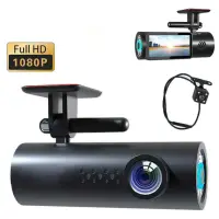 Camera auto DVR HD cu WiFi si conectare la telefon, vedere nocturna si inregistrare in bucla