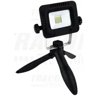 Proiector LED manual cu stativ pliabil RSMDTRI10W 180-240 VAC, 10W, IP44, 4000K, 3,7V 4400mAh, 800lm, EEI=A+