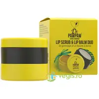 Exfoliant si Balsam pentru Buze cu Ricin si Aloe Vera 16ml