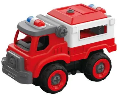 Constructor 3 în 1 Lexibook Crosslander - Fireman, cu RC