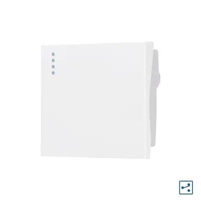 Modul Intrerupator Simplu Cap Scara Mecanic 2M LUXION, Standard Italian