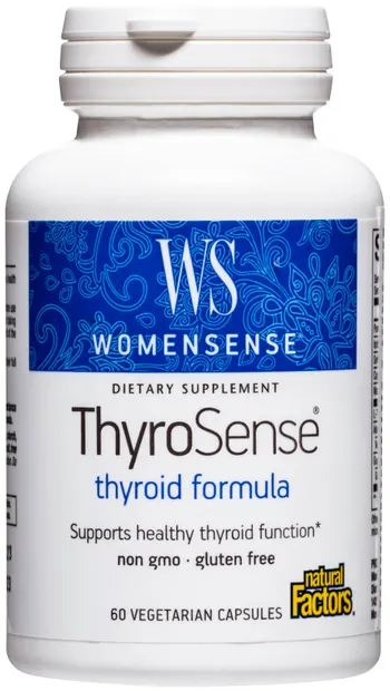 WomenSense ThyroSense, 60 vege capsule, Natural Factors