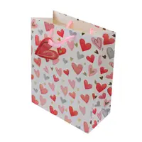 Punga cadou hartie L Scattered Hearts