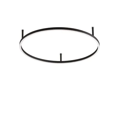 Lampa cu montaj pe tavan Oracle slim pl d070 round 3000k on-off Negru