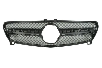 Grila radiator potrivit MERCEDES A-KLASA W176 2012-2015 - (negru-mat)